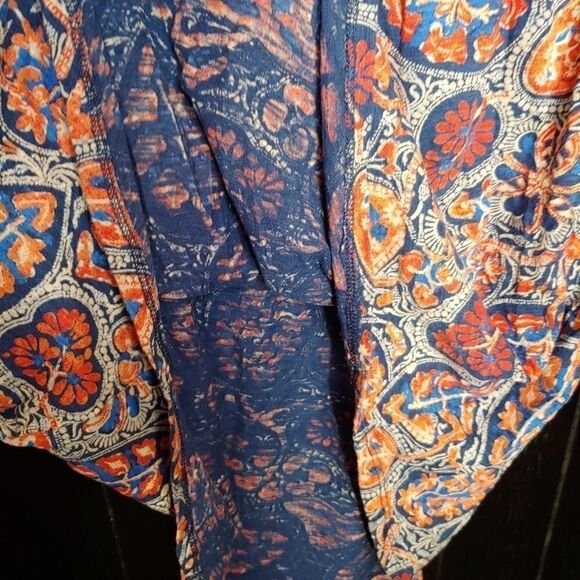 Lucky Brand Popover Paisley Print - Picture 12 of 14